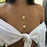17KM New Multilayer Cross Gold Pendant Necklaces For Women Punk Letter Choker Necklace 2020 Fashion Words Jewelry Party Gift