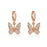 Long Tassel Butterfly Drop Earrings Silver Color 2020 Fashion Hanging Women Earrings Summer Jewelry Girls GIfts