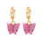 Long Tassel Butterfly Drop Earrings Silver Color 2020 Fashion Hanging Women Earrings Summer Jewelry Girls GIfts