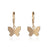 Long Tassel Butterfly Drop Earrings Silver Color 2020 Fashion Hanging Women Earrings Summer Jewelry Girls GIfts
