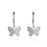 Long Tassel Butterfly Drop Earrings Silver Color 2020 Fashion Hanging Women Earrings Summer Jewelry Girls GIfts